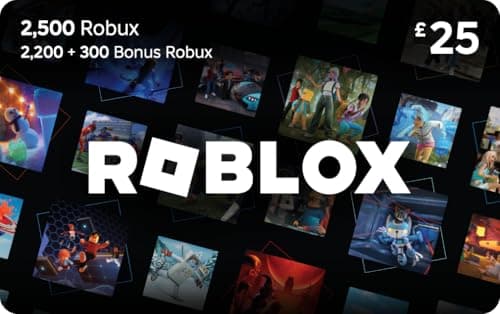 Roblox Digital Gift Card - 2,500 Robux [Includes Exclusive Virtual Item] [Online Game Code]