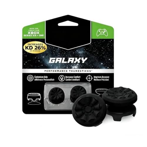 Black Xbox Thumb Grips, Performance Thumbsticks for Series X|S & One