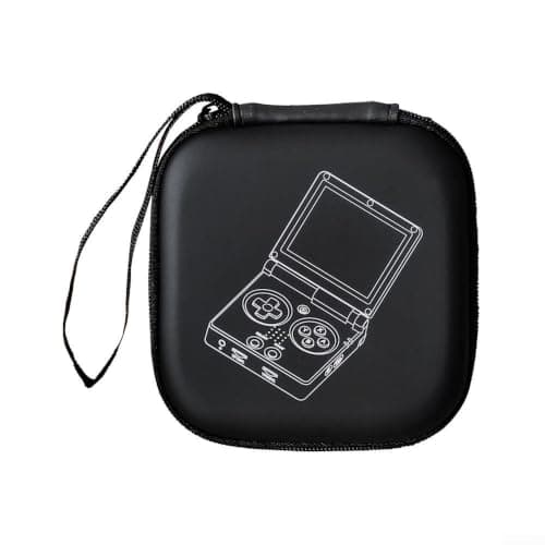 ZiStarlilife Protective Storage Bag for RG34XXSP Handheld - Water Resistant Hard Shell Case with Lanyard for Retro Game Consoles - Compact 12.3cm Organizer