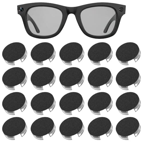 20PCS LED Light Blocker Sticker for Ray-Ban Meta Wayfarer Skyler Headliner