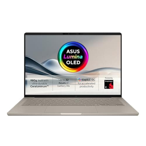 ASUS Zenbook A14 UX3407QA Copilot+ PC | Snapdragon X Plus | 21 Hrs Battery