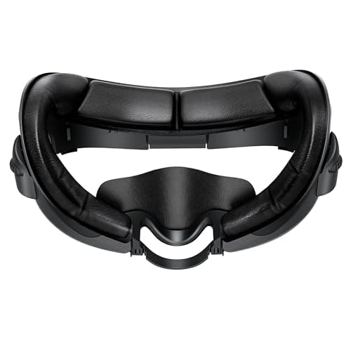 BOBOVR F3 Comfort Face Cover Pad Facial Interface Compatible with Quest 3 Accessories, with 3-Channel Ventilation, Adjustable Field of View, Glasses-Friendly Design and Soft Lycra Nose Protection | with 3-Channel Ventilation, Adjustable Field of View, Glasses-Friendly Design and Soft Lycra Nose Protection Accessories