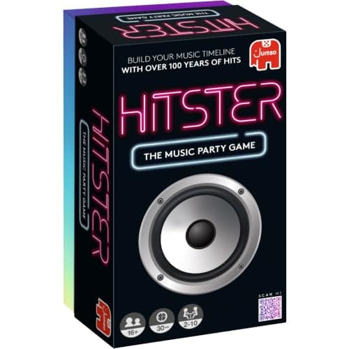 Hitster - The Ultimate Music Party Board Game, Quiz & Card Game for Adults