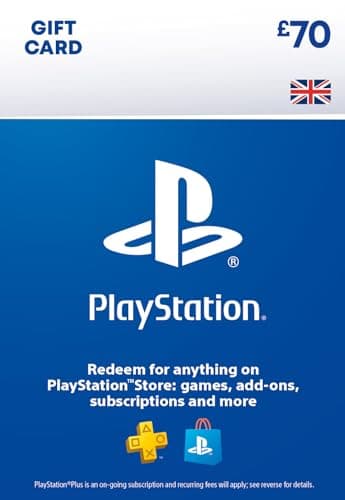PlayStation Store Gift Card 70 GBP | PSN UK Account | PS5/PS4 Download Code