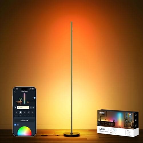 NEEWER NF04 RGB IC W Smart Floor Lamp, 1000lm LED Corner Light