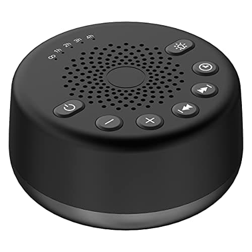Easysleep Sound White Noise Machine with 25 Soothing Sounds with 32 Levels of Volume 5 Timers Memory Function for Adults Babies and Kids