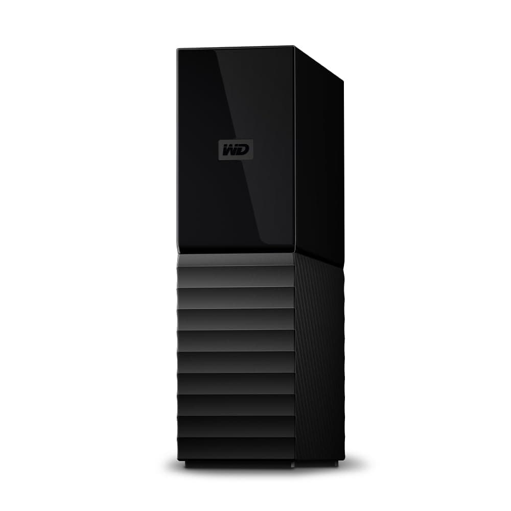 WD 12TB My Book external hard drive, Desktop HDD with Password Protection, USB 3.0, SuperSpeed USB, software for device management, backup, hardware encryption, works with PC and Mac, Black