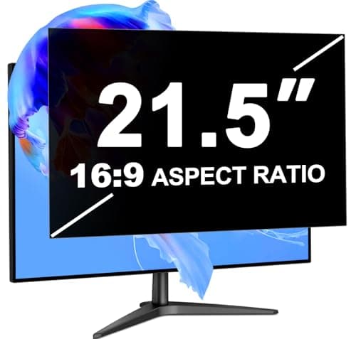 LUSA DESIGN 21.5 Inch Computer Privacy Screen Filter for 16:9 Aspect Ratio
