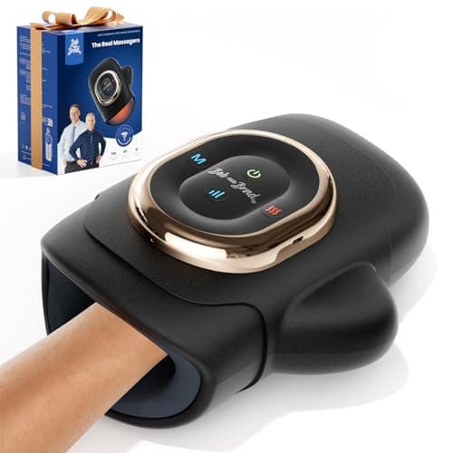 BOB AND BRAD Hand Massager with Heat and Compression, Individual Fingers