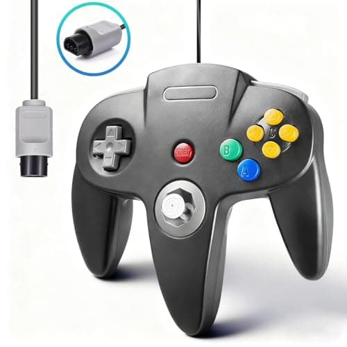 miadore Retro N64 Controller For N64 Console - (Non PC USB Version)