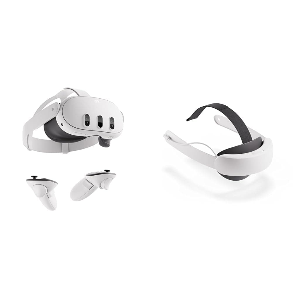 Meta Quest 3 512 GB Headset + Elite Strap & Battery