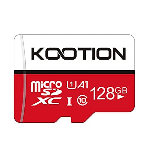 KOOTION 128GB Micro SD UHS-I Card - Up to 80MB/s Read Speed, U1 A1 C10 TF Card