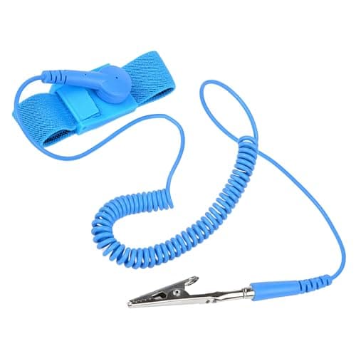 Anti Static Metal Adjustable Wrist Strap Coated,Pack of 1