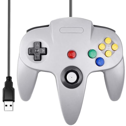 miadore Classic N64 USB Controller For N64 Games,Plug & Play