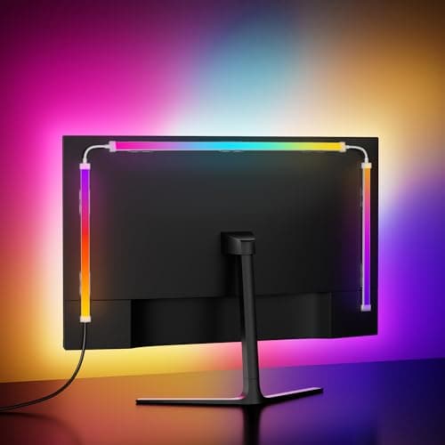 Hnlife Skydimo 24 Inch ARGB LED Strip Lights, Monitor Backlight with USB, PC Sync with Screen Color or Music, Dynamic Ambient Smart Light with Software Control