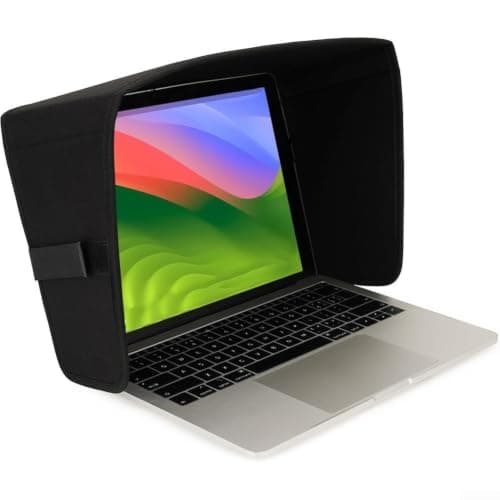 Laptop Sun Shade Cover, Foldable Computer Visor with Anti Glare Screen