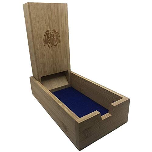 Bamboo DnD Dice Tower | D&D Collapsible Dice Tower for Rolling Dice