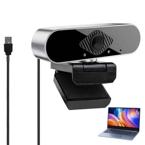 nilic 4K Webcam for PC with Noise-Cancelling Microphone