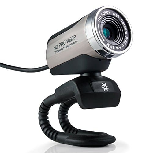 Pro HD Webcam 1080P Widescreen Video with Microphone for Windows & Mac