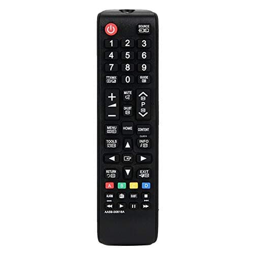 NIMOA Universal Remote TV Controller, 17.5 * 4.5 * 2cm Remote Smart Control New TV Remote Control Replacement for Samsung AA59-00818A for Home Use