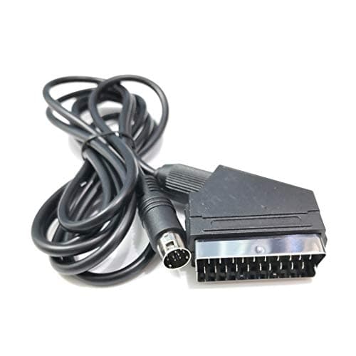 YIGZYCN 1.8m /RGBS SCART OFC Adapter Cable MD2 for Game Console SCART Cable 9 Pin V Pin / C Pin Console Retro Game