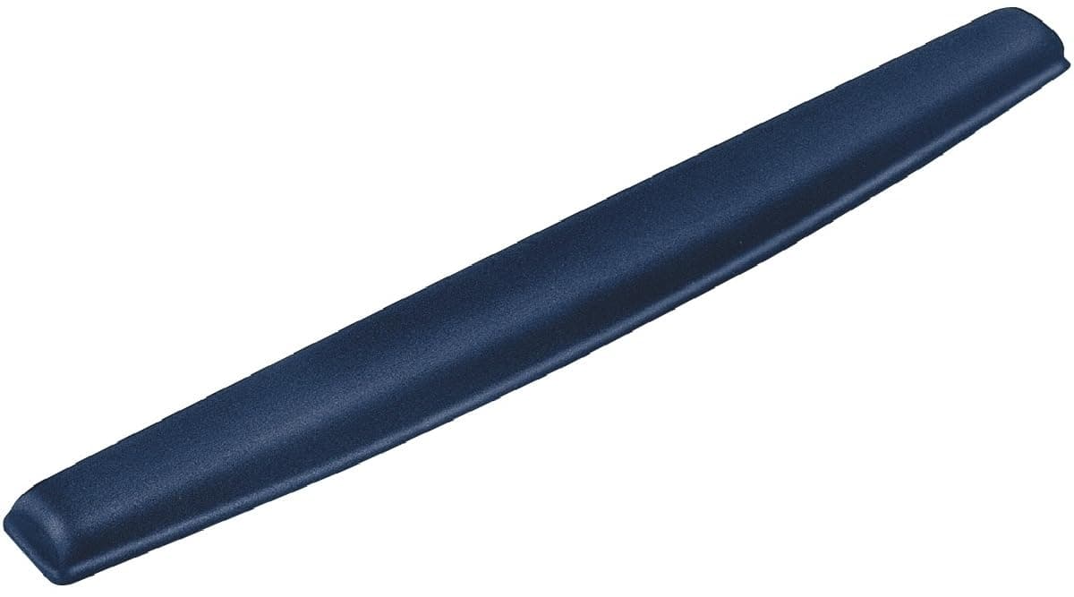 Fellowes Memory Foam Keyboard Wrist Rest - Ergonomic Wrist Support for Computer Laptop and Home Office - Sapphire