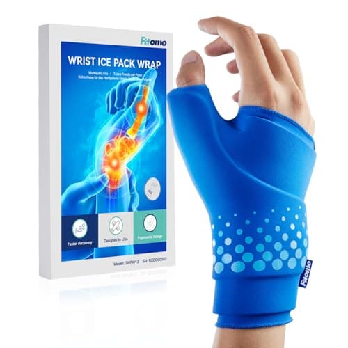 Thumb & Wrist Ice Pack Wrap, Long-Lasting Cold Compression for CTS Relief