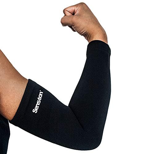 Senston Arm Support - Compression Arm Sleeve for Tendonitis and Arthritis - All Sports for Men/Women Compression, Breathable, Sweat-Absorbent