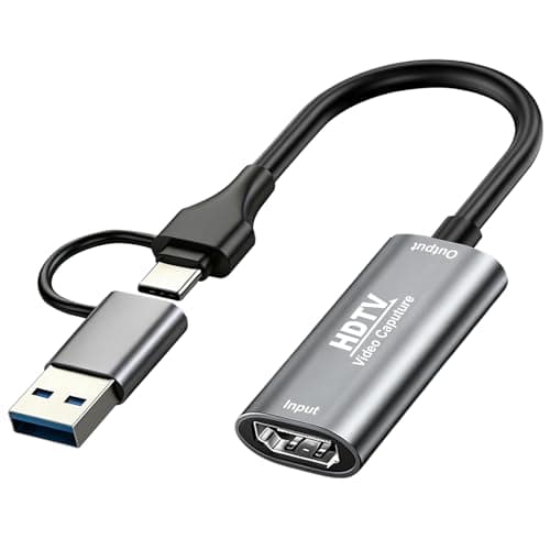 Solisara Video Capture Card, 4K HDMI to USB C Video Recording Card