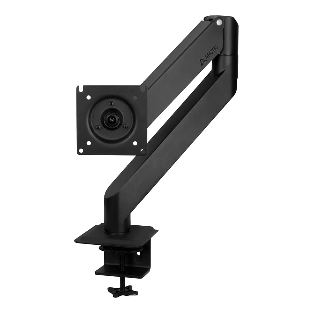 ARCTIC X1-3D - Monitor arm with gas lift arm for one monitor, monitor stand for up to 40"/43" Ultrawide, up to 10 kg/22 Ibs, Cable management, Tiltable, Swivelable, Height adjustable - Black | Monitor mount for up to 40"/43" Ultrawide, up to 10 kg/22 Ibs, with cable management, tiltable, swivel, height adjustable