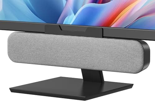 ZETIY USB Computer Speaker,Monitor Speakers with Clip-on Design