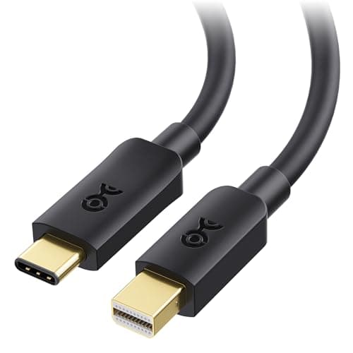 Cable Matters Unidirectional USB C to Mini DisplayPort Cable - 6ft, (USB C to Mini DP Cable) Supporting 4K 60Hz - Not Compatible with USBC or Thunderbolt 3 Storage, Hard Drive, or Audio Device