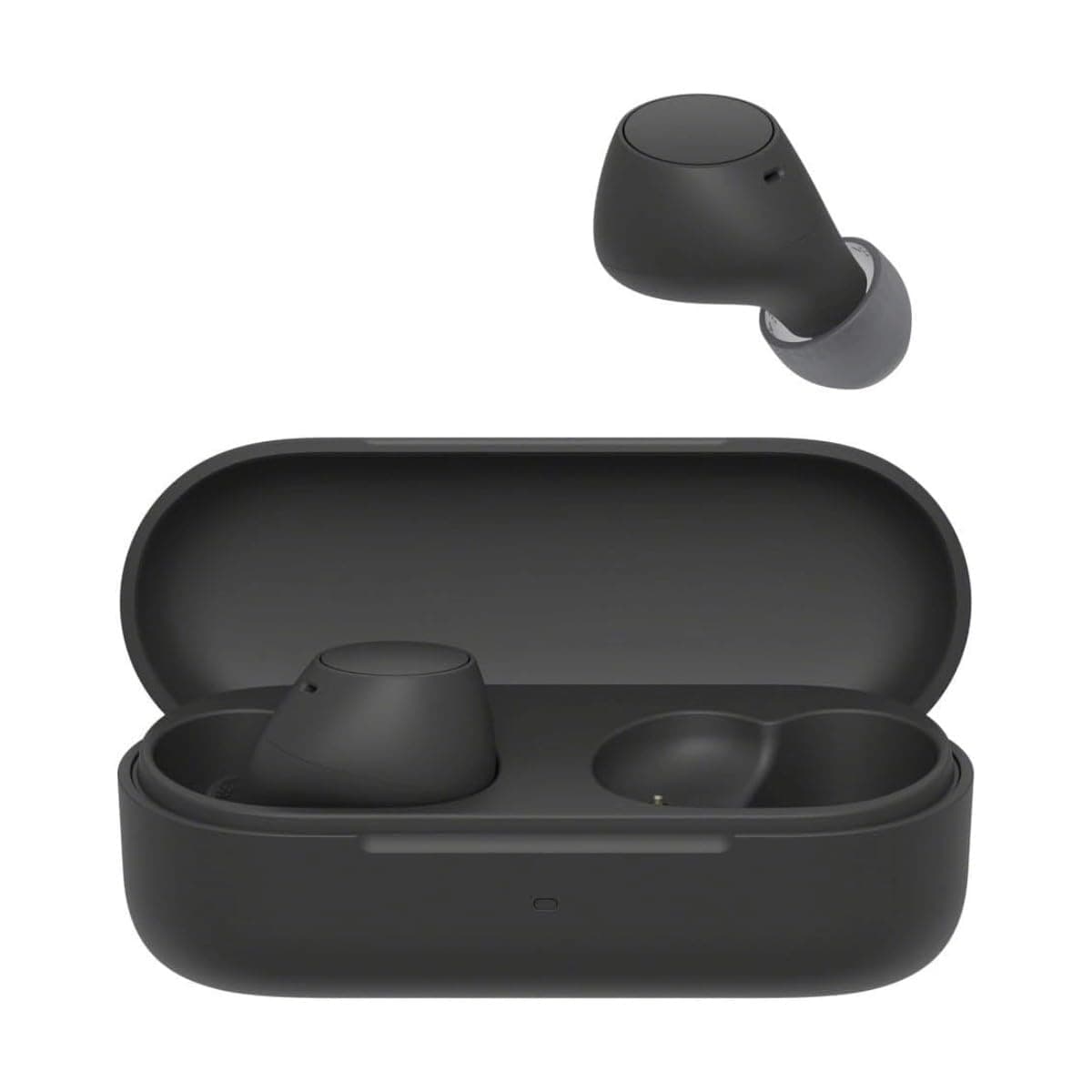 Sony WF-C510 Truly Wireless Earbuds – Small, Light, Bluetooth In Ear Headphones with Multipoint Connection, Ambient Sound, IPX4 Rating, Spotify Tap, Quick Charge, 22 HR Battery, iOS & Android - Black