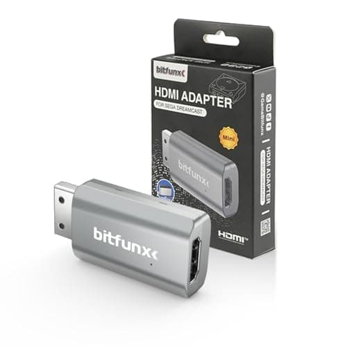 BITFUNX Dreamcast HDMI™ Adapter, for Dreamcast Console All Version (Mini)