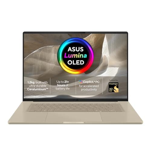 ASUS Zenbook A16 UX3607OA Copilot+ PC Laptop | Snapdragon X2 Elite 18 Core