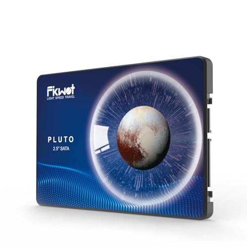 Fikwot FX815 256GB SSD, 2.5" SATA III SSD, Internal Solid State Drive, Up to 560MB/s, 3D NAND SLC Cashe, Compatible with Laptop & PC Desktop
