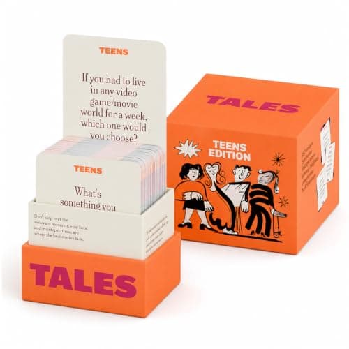 ERQUET Conversation Cards Teens Edition Fun Party Game Cards Family Games