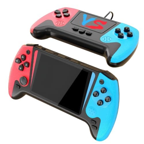 Handheld Games Console – Retro Gaming System with 500 Built-in Classic Games, 3.5" IPS Screen, Two-Player Support, Connects to TV, Rechargeable Electronic, The for a Friend