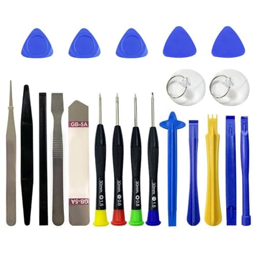 21 in 1 Plastic Spudger Tool Kit – Spudger Pry Tools for Mobile Phone Screen Repair, Laptop & Tablet Disassembly, Precision Opening Set with Triangle Tips