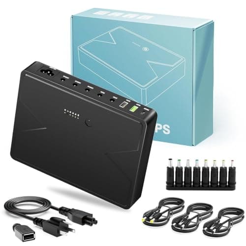 14PCS Mini UPS 20000mAh Battery Backup Power Supply UPS Battery Backup
