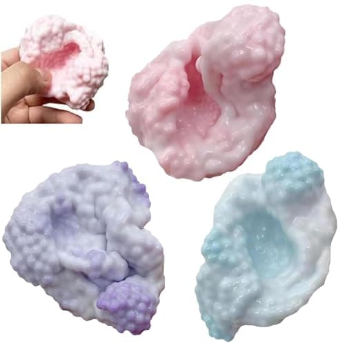 3 Pcs Stress Balls for Adults,Soft Squishy Stress Balls Fidgets