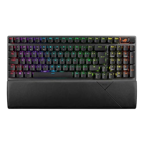 ASUS ROG Strix Scope II 96 Wireless Gaming Keyboard with Mechanical Switches