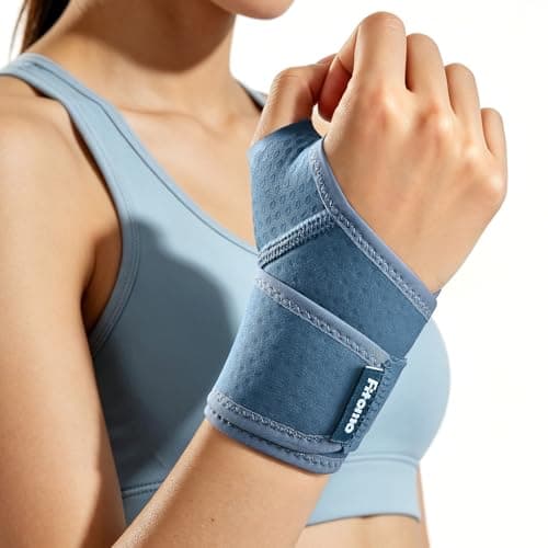 Fitomo Wrist Support with Soft-Touch ＆ Breathable Fabric for All Day Wear