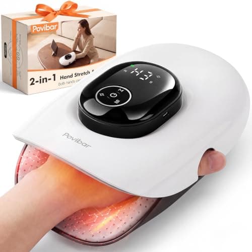 Hand Massager for Arthritis & Carpal Tunnel, Cordless Heated Airbag