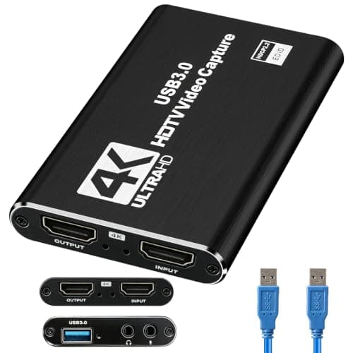 4K HDMI Video Capture Card USB 3.0 Video Capture Device 1080P 60FPS Full HD