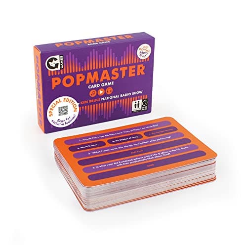 Ginger Fox PopMaster Card Game | Special Edition Music Trivia Quiz Ages 14+