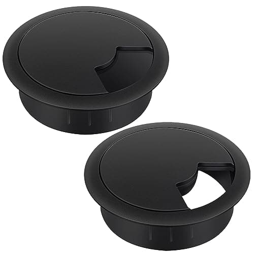 Bolatus 2 Pcs 60mm Desk Grommets