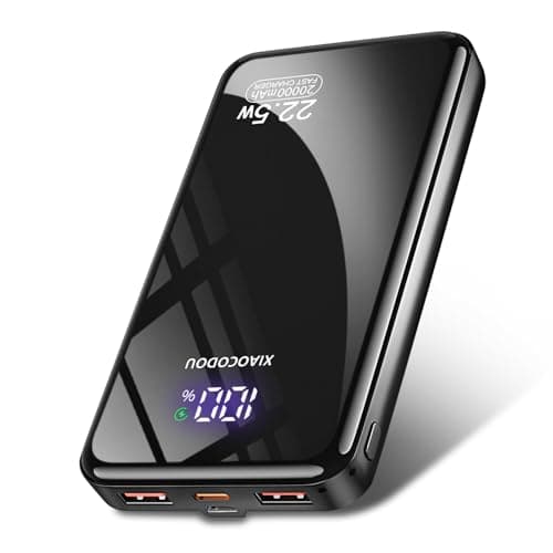 POWER BANK 20000mAh PD20W Fast Charging USB C 22.5W Portable Charger Power bank with LCD Display Battery Pack for Smartphones Smartwatch Travel Camping Outdoor etc