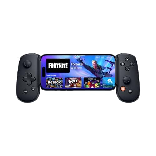 BACKBONE One Mobile Gaming Controller for iPhone 14, Lightning, 2nd Gen