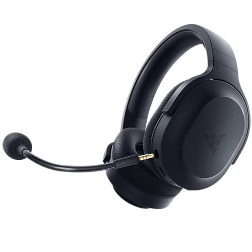 Razer Barracuda X - Wireless Multi-platform Gaming and Mobile Headset (SmartSwitch Dual Wireless, Ergonomic Design, TriForce 40 mm, Cardioid Mic, On-Headset Controls, 50h Battery USB-C) Black